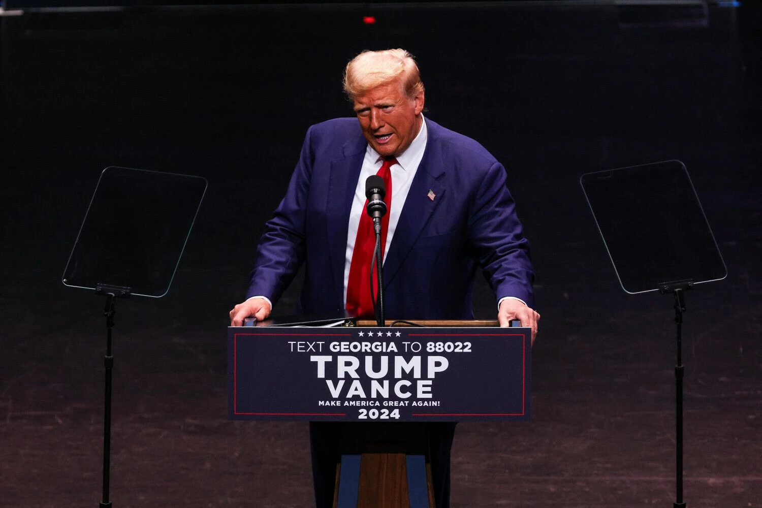 Donaldas Trumpas, buvęs JAV prezidentas. Hunter Cone'o („Zuma Press Wire“/„Scanpix“) nuotr.
