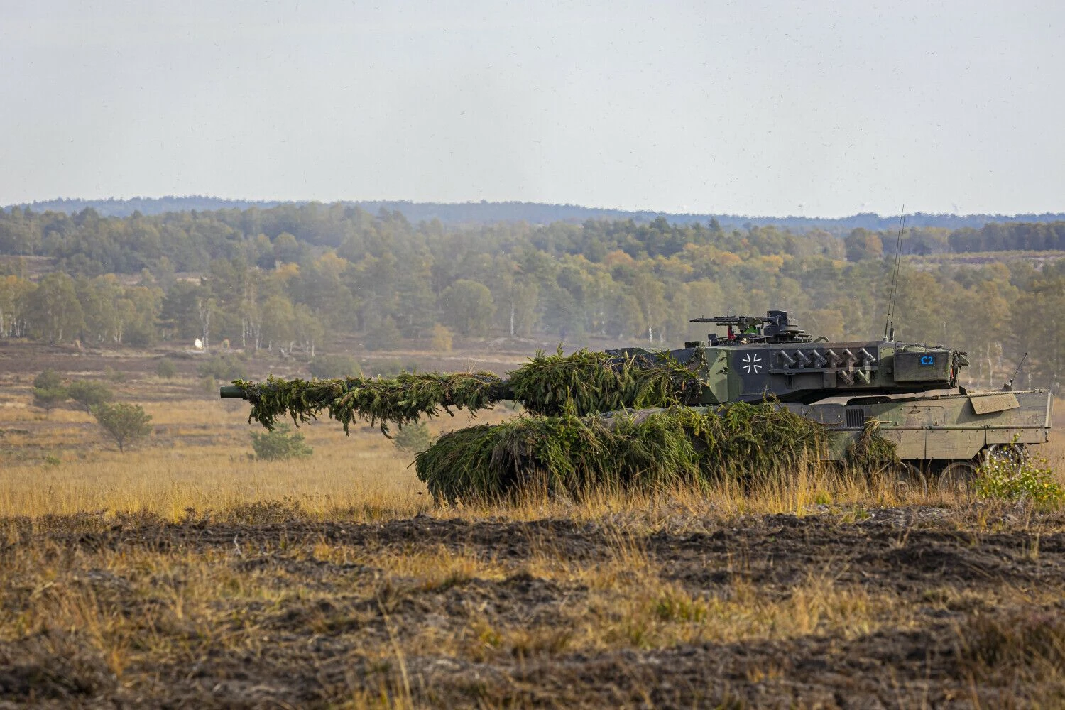 Tankas „Leopard 2“. Moritzo Frankenbergo (ZUMA/„Scanpix“) nuotr.