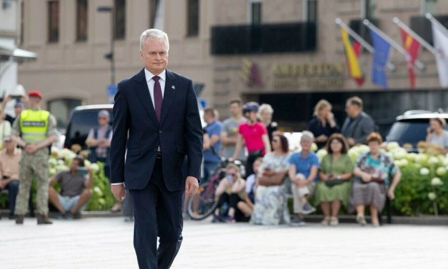 Prezidentas Gitanas Nausėda. Juditos Grigelytės (VŽ) nuotr.