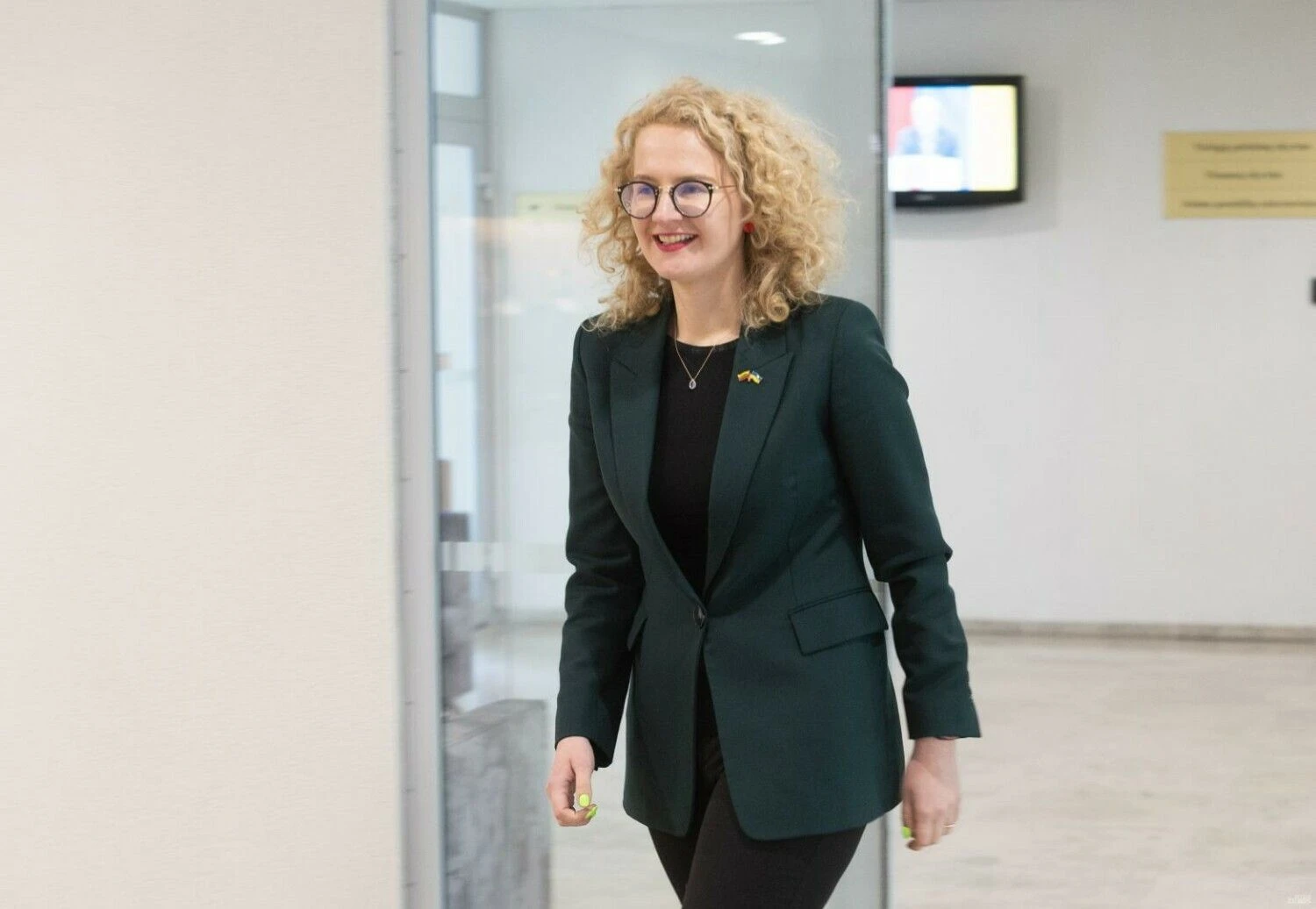 Aušrinė Armonaitė, ekonomikos ir inovacijų ministrė. Juditos Grigelytės (VŽ) nuotr.