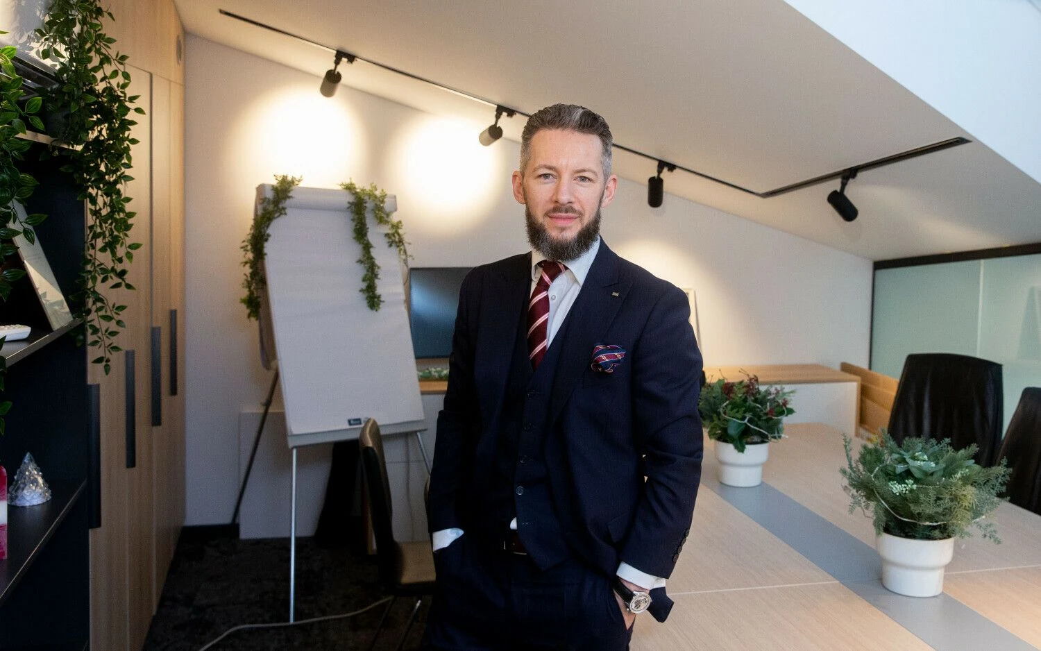 Nerijus Lungys, organizacijos „BNI Lietuva“ vadovas. Juditos Grigelytės (VŽ) nuotr.