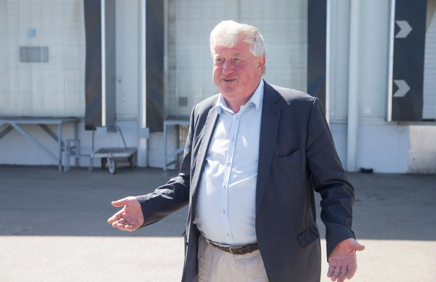 Vidmantas Kanopa, mėsos perdirbimo UAB „Daivida“ valdybos pirmininkas. Juditos Grigelytės (VŽ) nuotr.