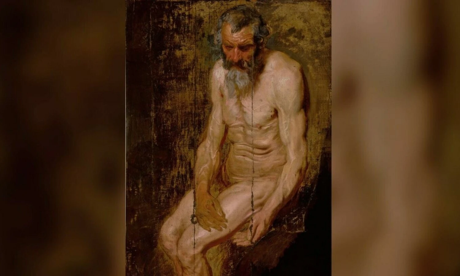 Viena iš Anthony van Dycko paveikslo „Šventasis Jeronimas“ studijų. „sotheby's.com“ nuotr.