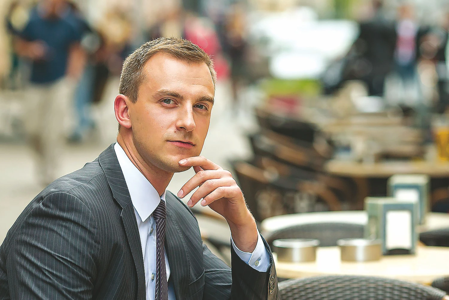 Laisvis Makulis, „Investuok Lietuvoje“ paslaugų grupės vadovas: „Teisės paslaugų centrų sukūrimas Lietuvoje sudarytų galimybes teisinį išsilavinimą turintiems žmonėms išlaikyti šią savo profesiją.“
Vladimiro Ivanovo (VŽ) nuotr.