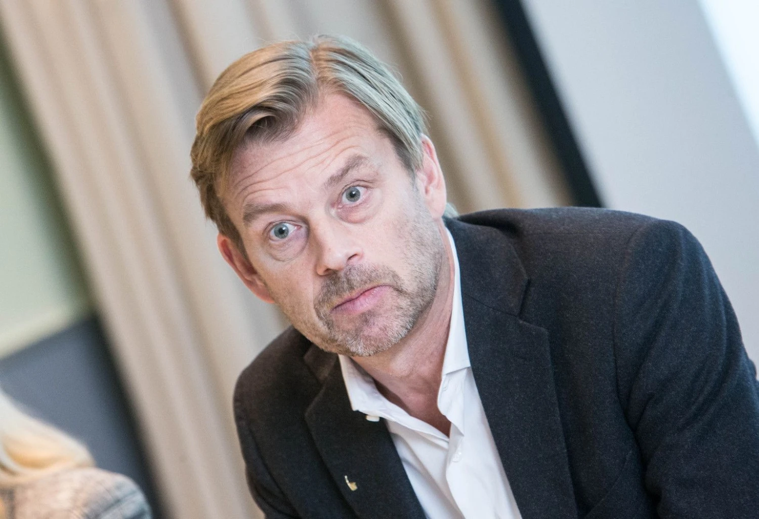 Michaelas Wolfas, „Blackstone“ vyresnysis patarėjas. Juditos Grigelytės (VŽ) nuotr.