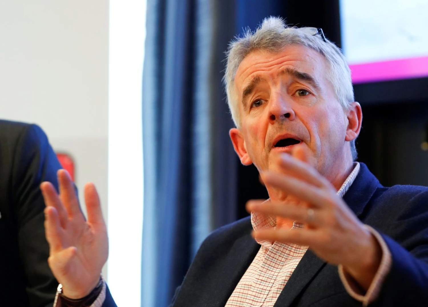 „Ryanair“ vadovas Michaelas O'Leary. Leonhard Foeger („Reuters“/„Scanpix“ nuotr.