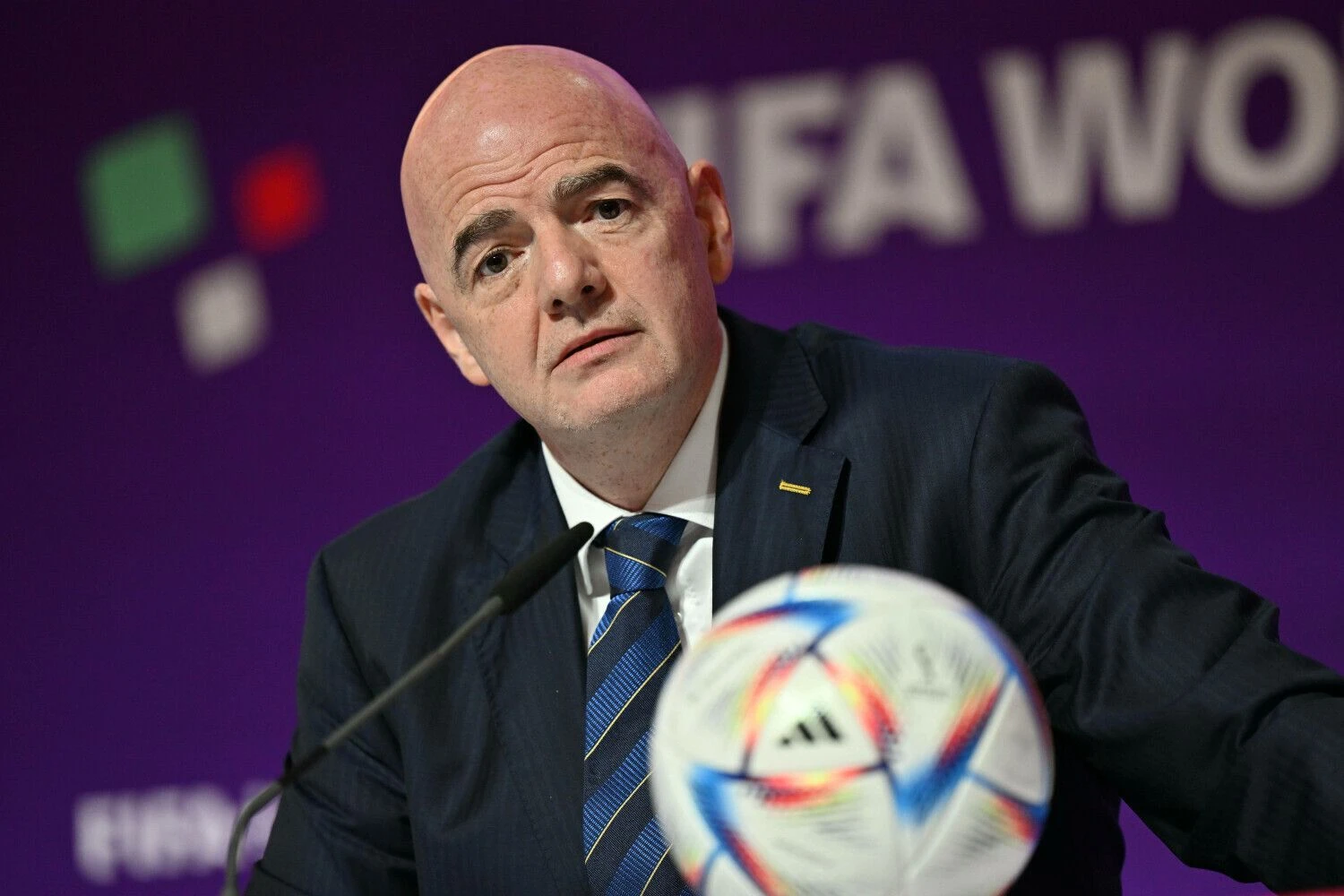 FIFA prezidentas Gianni Infantino.  „Scanpix“ nuotr.
