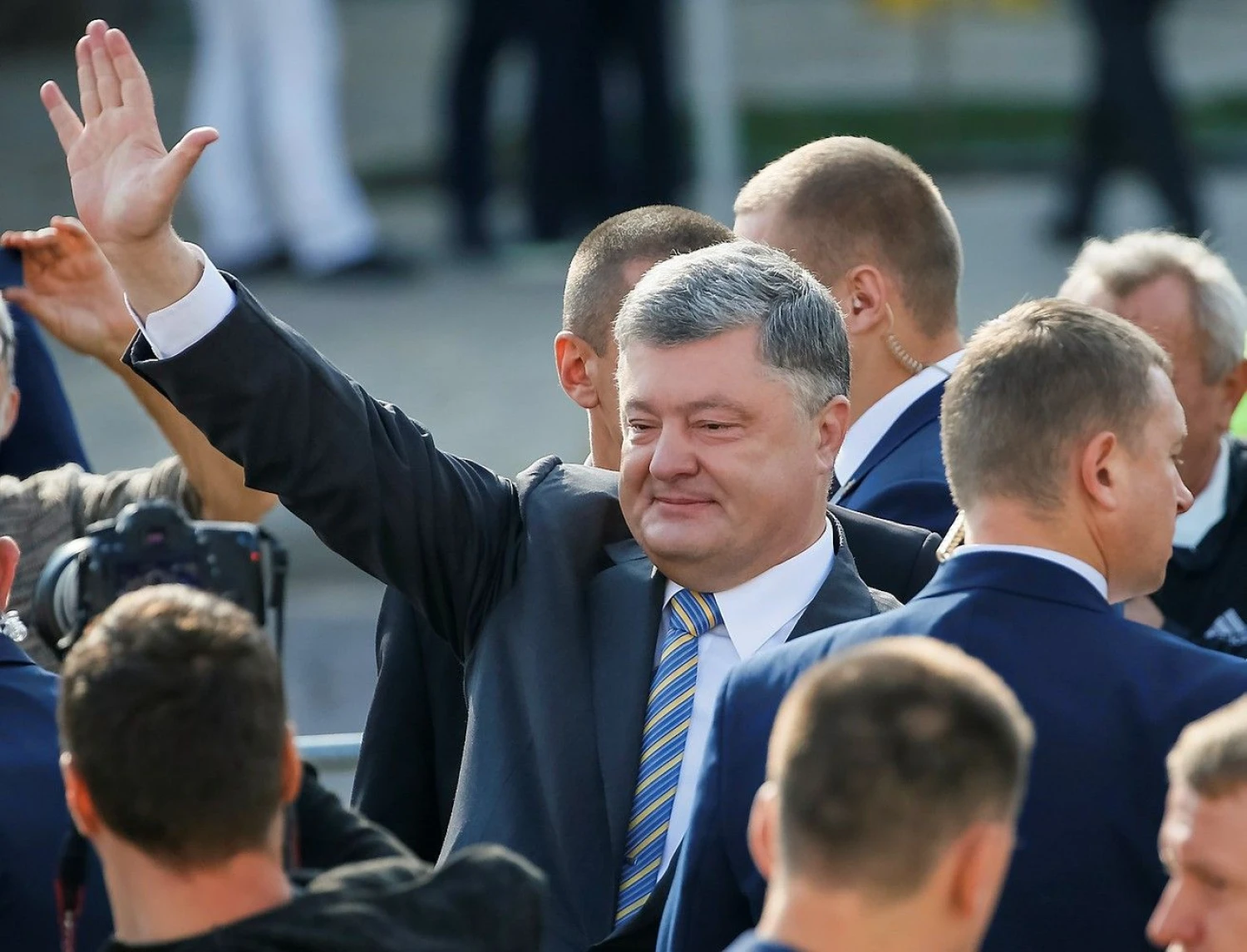 Ukrainos prezidentas Petro Porošenka. Glebo Garaničiaus („Reuters“ / „Scanpix“) nuotr.