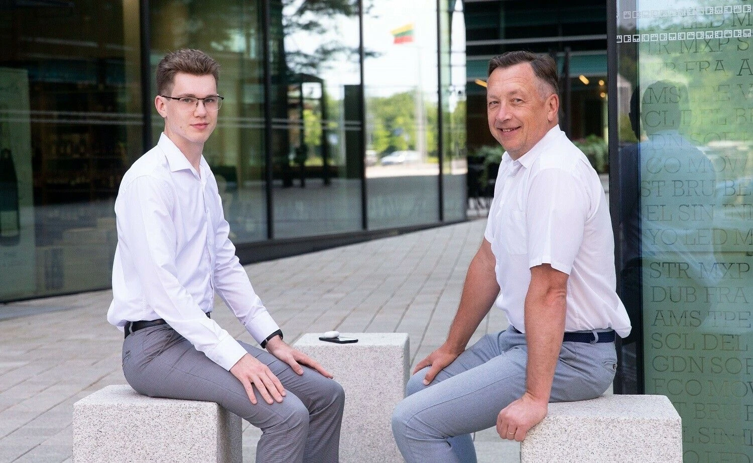 Aleksandras ir Justinas Balbieriai, Juditos Grigelytės (VŽ) nuotr.