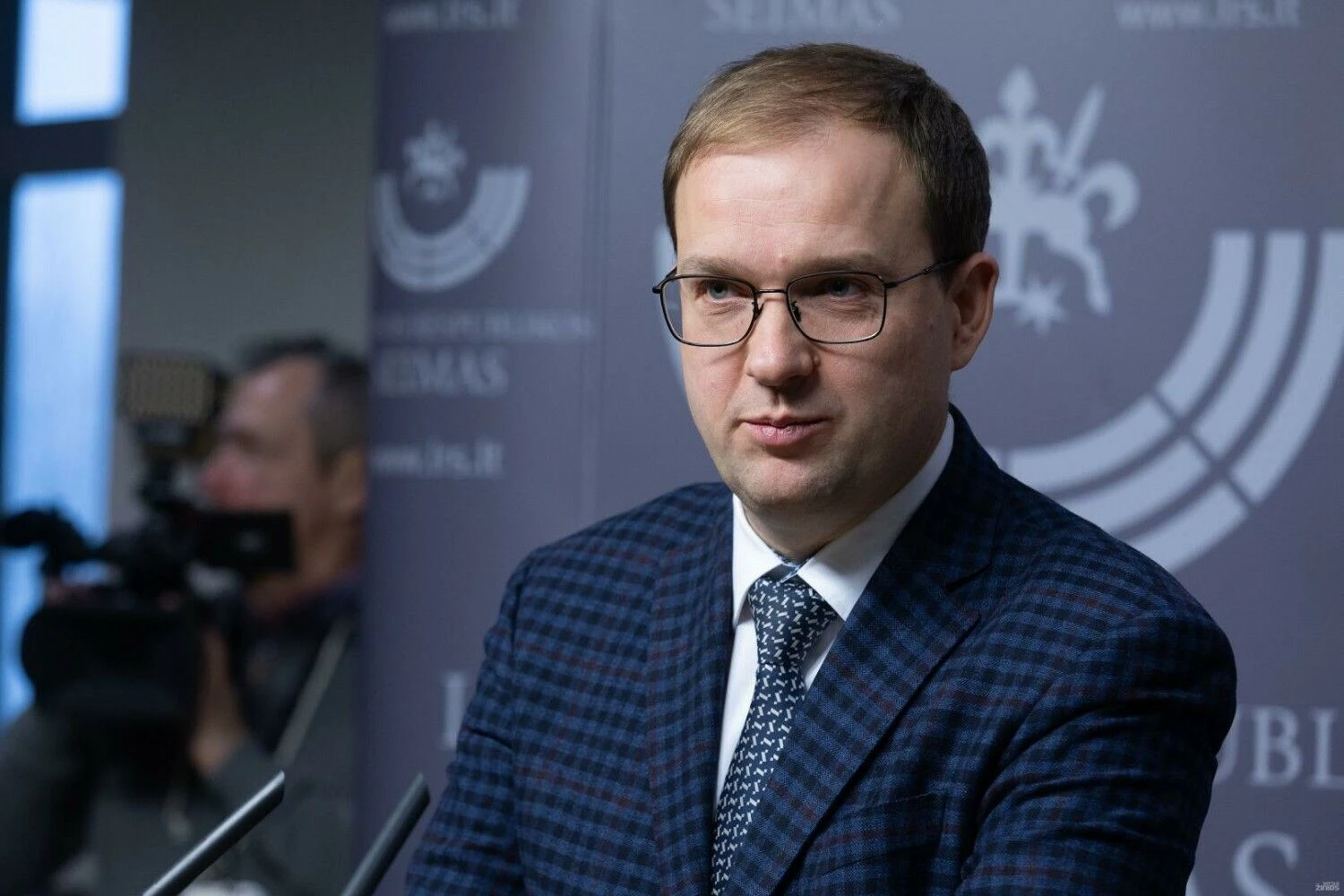 Vytautas Gapšys, Seimo narys. Juditos Grigelytės (VŽ) nuotr.