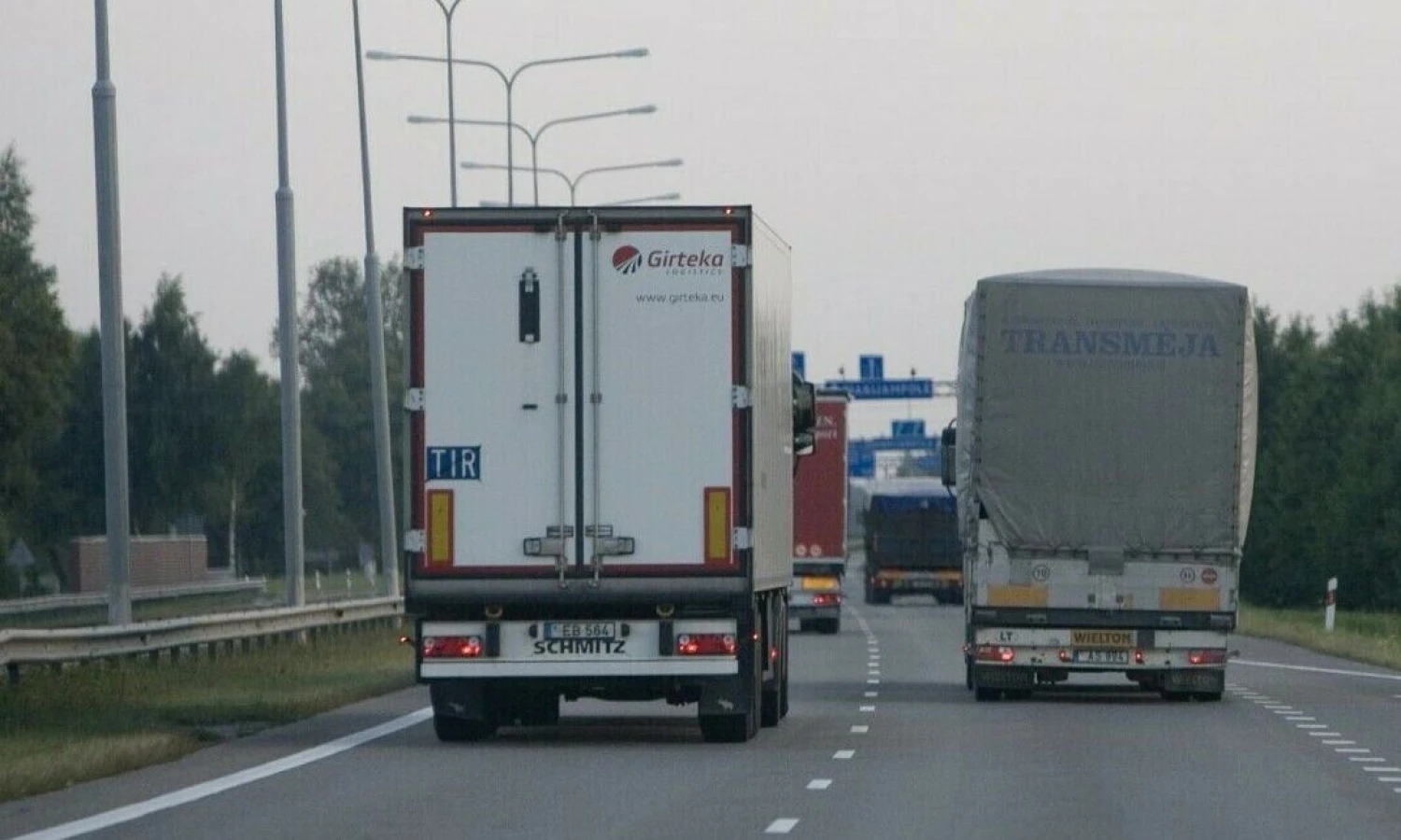 „Via Baltica“ magistralė. Juditos Grigelytės (VŽ) nuotr.