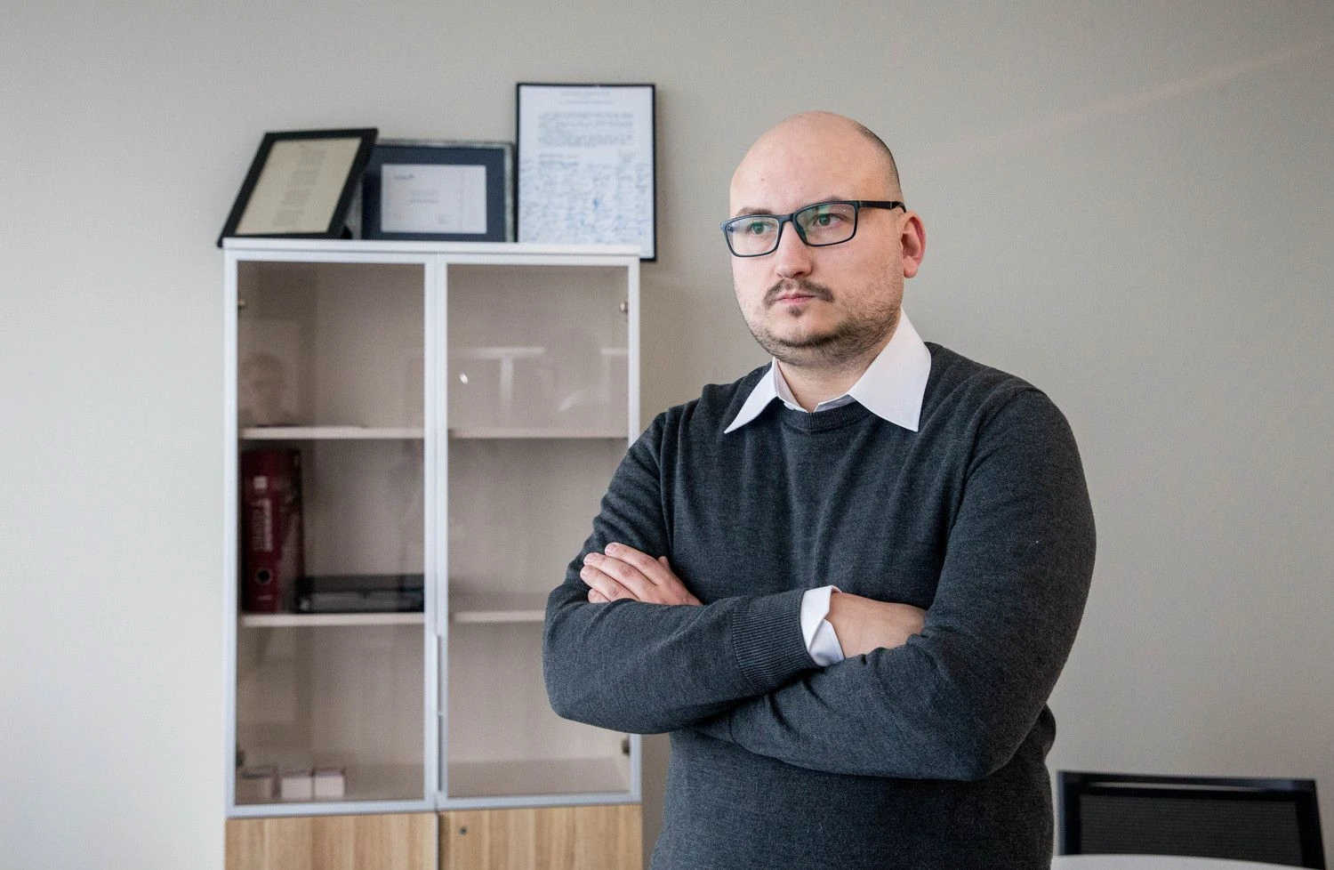 Rokas Tamošiūnas, rizikos kapitalo fondo „Open Circle Capital“ partneris. Juditos Grigelytės (VŽ) nuotr.