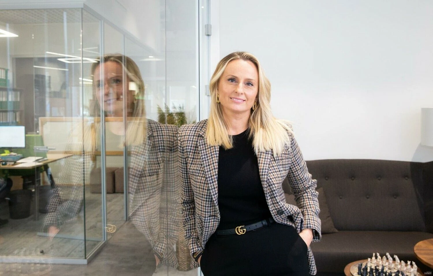 Lina Maskoliūnė, „Profitus“ plėtros vadovė, gyvų organizacijų fasilitatorė, verslo praktikė, baskų metodo Lietuvoje ambasadorė. Juditos Grigelytės (VŽ) nuotr.