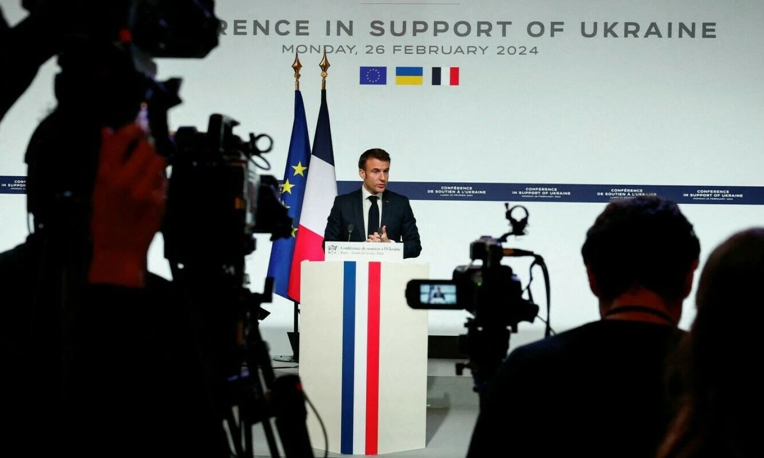 Emmanuelis Macronas, Prancūzijos prezidentas. Gonzalo Fuenteso (AFP / „Scanpix“) nuotr.