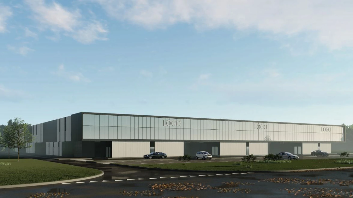 Šiaulių laisvoji ekonominė zona ruošia projektą, į kurį, atsiradus nuomininkui, investuotų ir pati. „2L architektų“ vizualizacija.