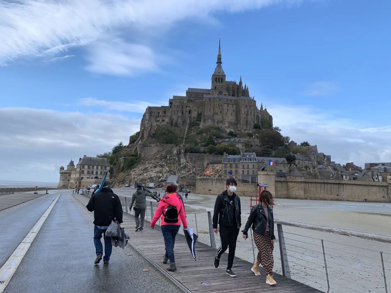 Mon Sen Mišelio kalnas - labiausiai mitais ir legendomis apipinta vieta Normandijoje. Agotos Butvilaitės nuotr. 