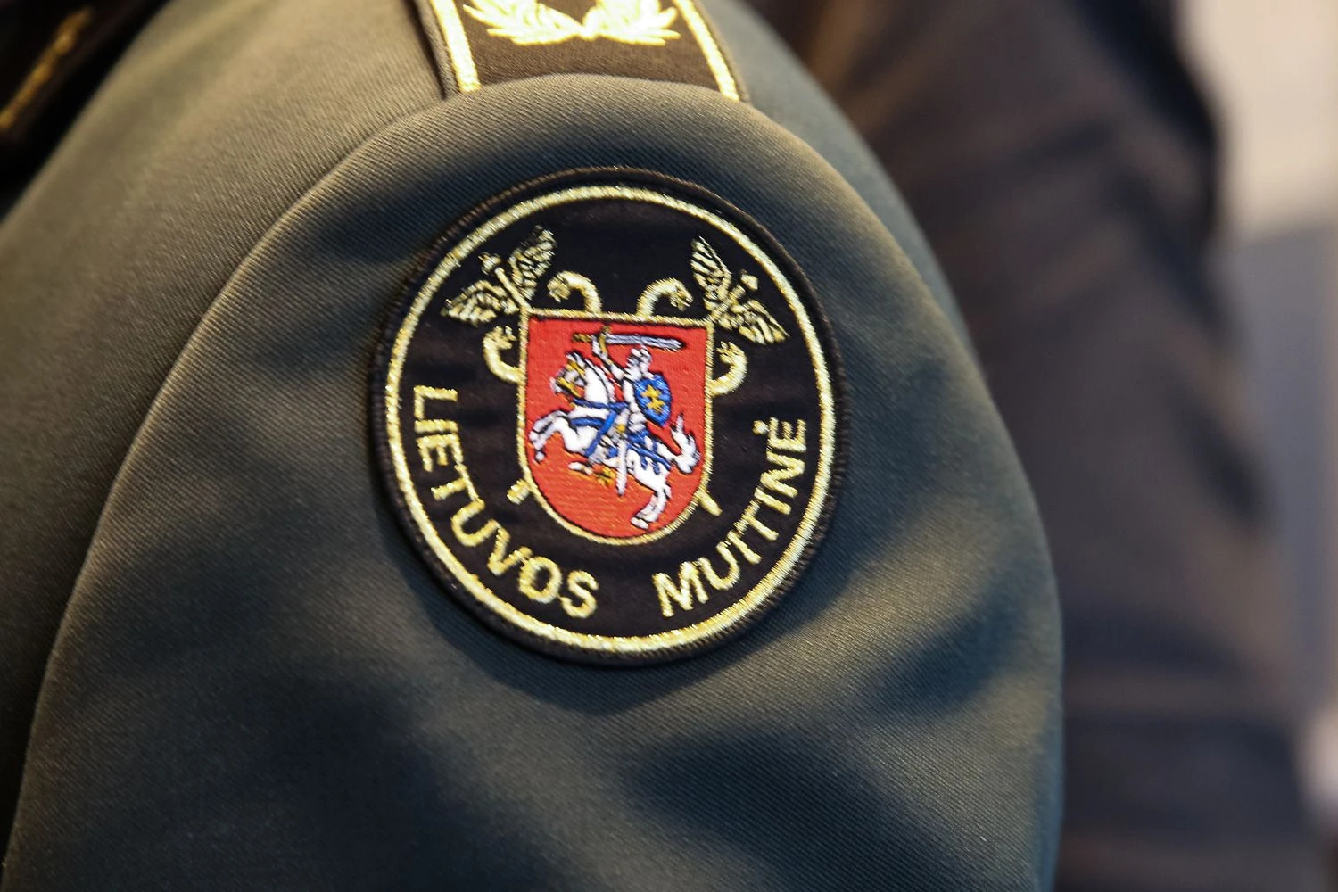 Lietuvos Muitinės antsiuvas. Vladimiro Ivanovo (VŽ) nuotr.