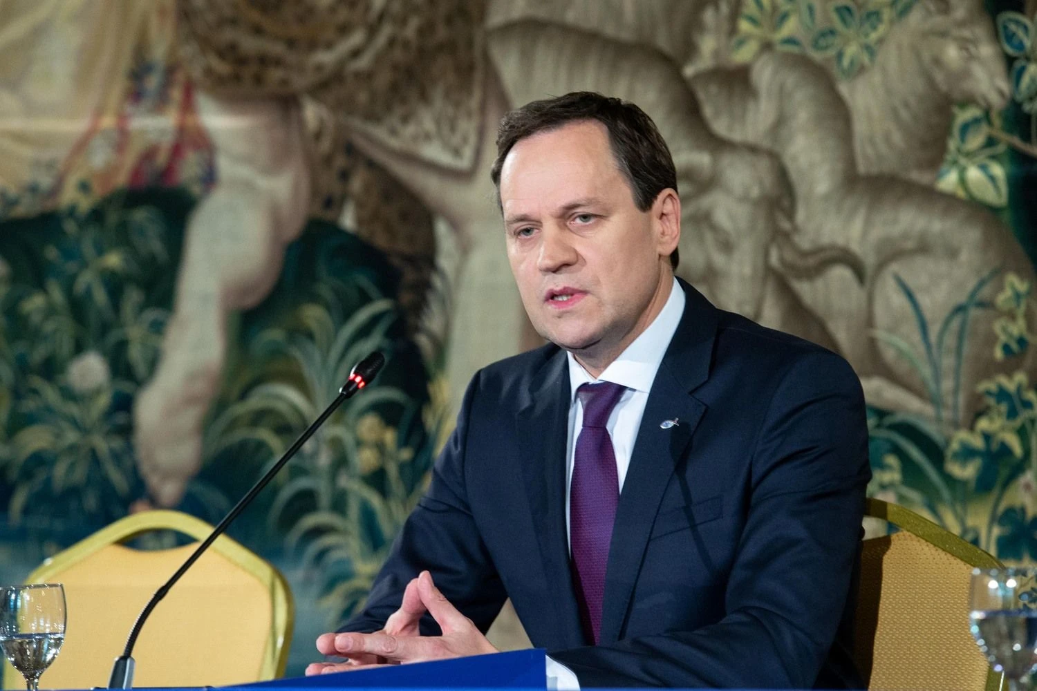 Valdemaras Tomaševskis, Lietuvos lenkų rinkimų akcijos-Krikščioniškųjų šeimų sąjungos pirmininkas. Juditos Grigelytės (VŽ) nuotr.