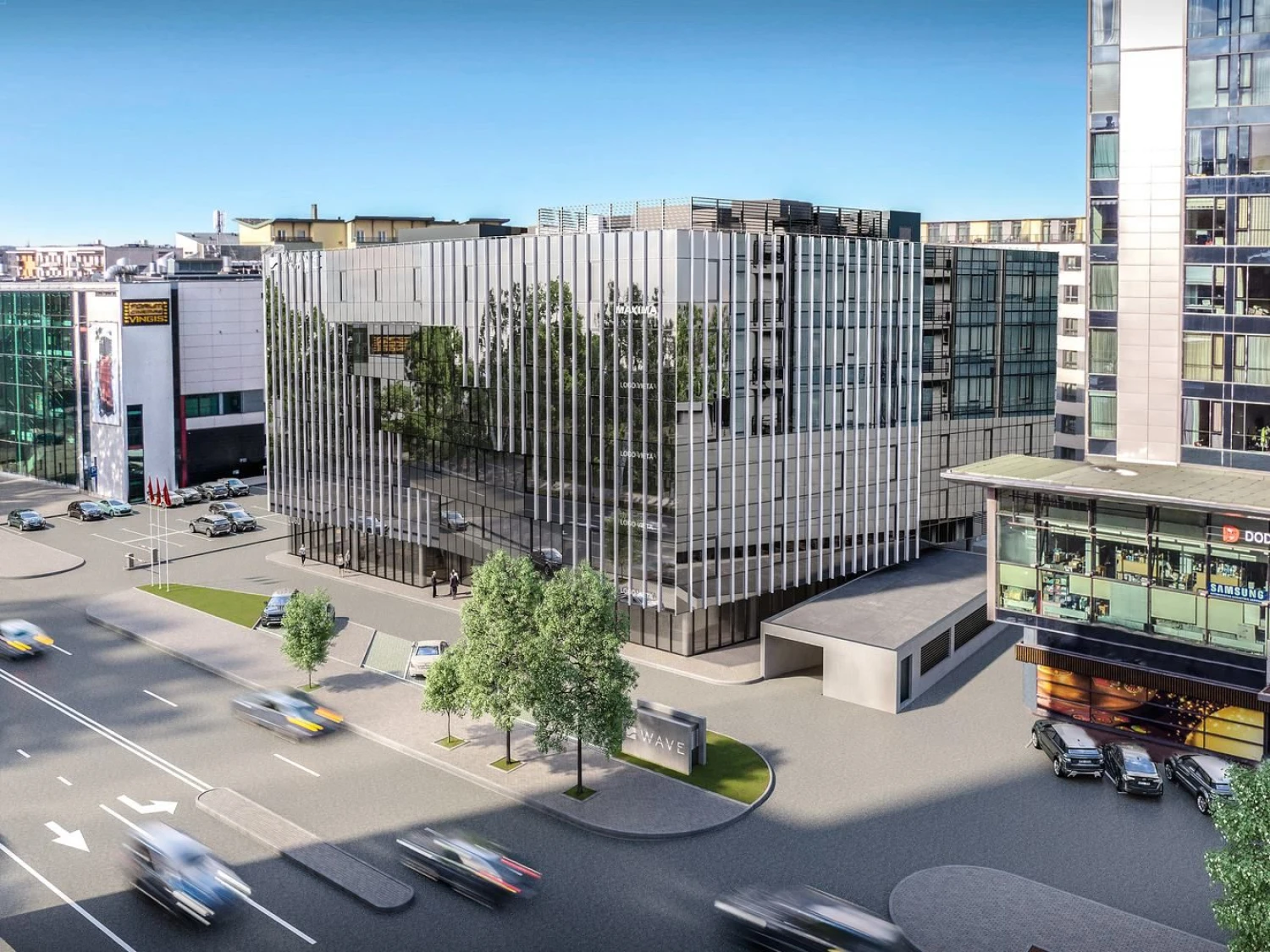 Bendrovės vizualizacija.