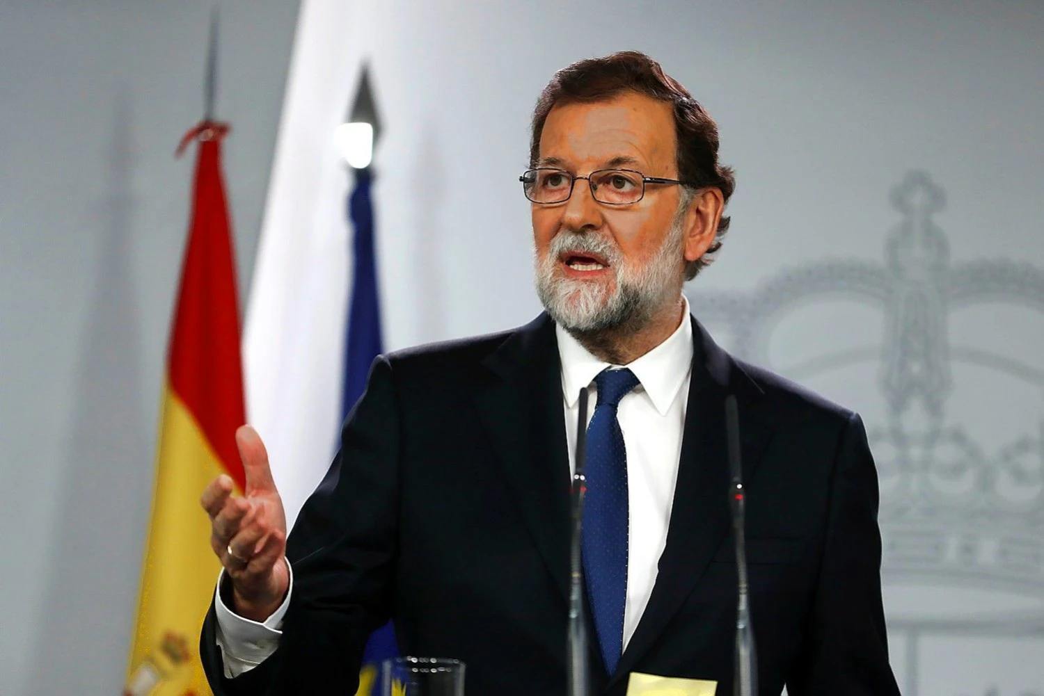 Mariano Rajoy, Ispanijos ministras pirmininkas. Jauno Carloso Hidalgos (Reuters / Scanpix) nuotr.