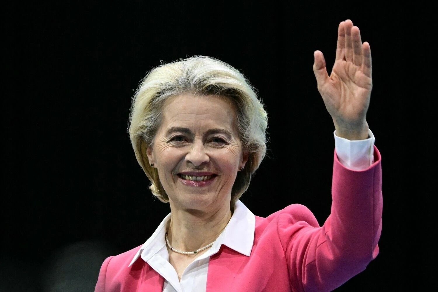 Ursula von der Leyen, Europos Komisijos pirmininkė. Johno Macdougalo (AFP / „Scanpix“) nuotr.