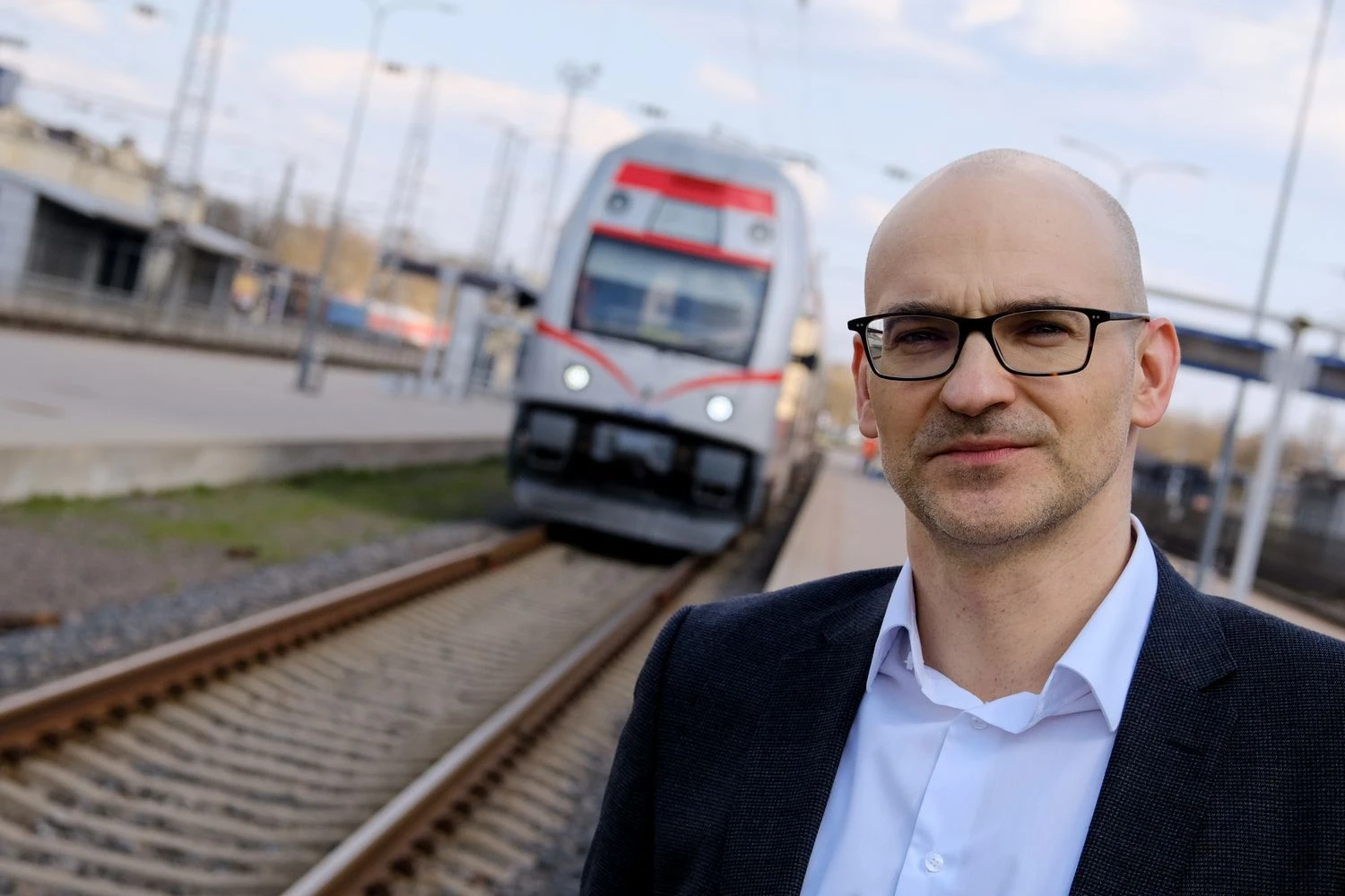 Andrejus Kosiakovas, AB „Lietuvos geležinkeliai“ finansų direktorius. Vladimiro Ivanovo (VŽ) nuotr.