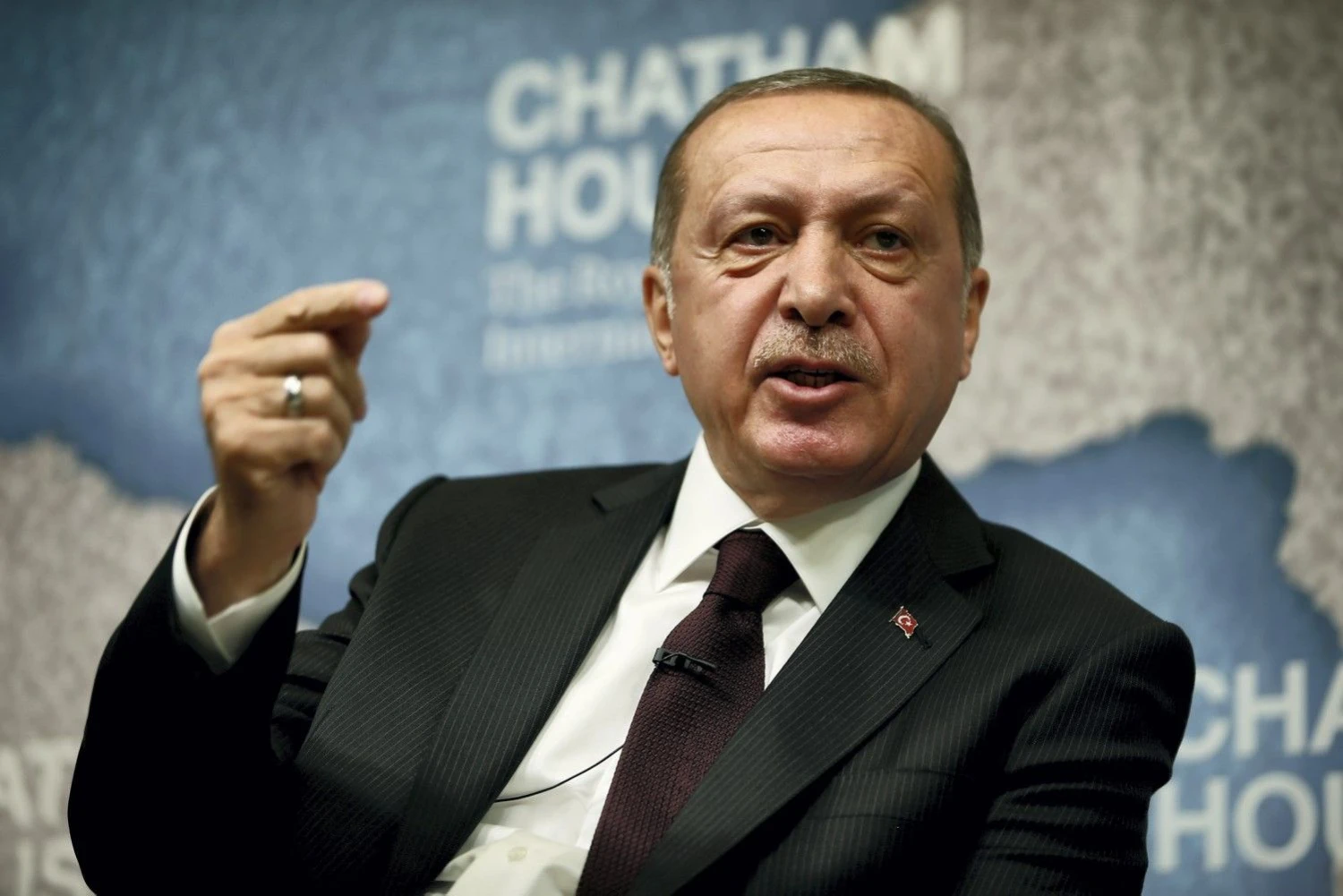 Recepas Tayyipas Erdoganas, Turkijos prezidentas, vizito Londone metu. Henrio Nichollso („Reuters“ / „Scanpix“) nuotr.