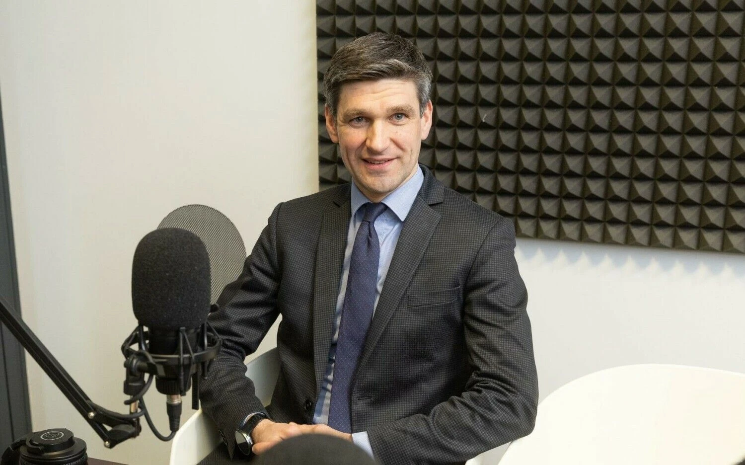 Simonas Krėpšta, Lietuvos banko valdybos narys. Juditos Grigelytės (VŽ) nuotr.