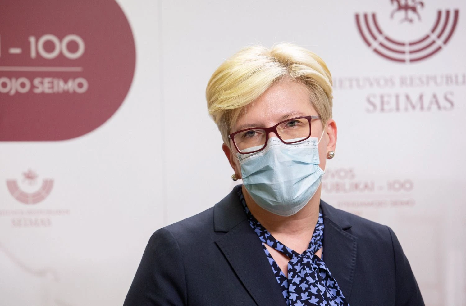 Paskirtoji premjerė Ingrida Šimonytė. Juditos Grigelytės (VŽ) nuotr.