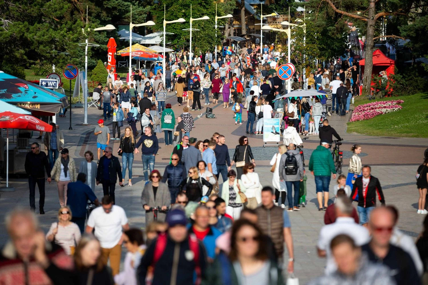 Jono Basanavičiaus gatvė. Palanga. Žygimanto Gedvilos („15 min.“/„Scanpix“) nuotr.