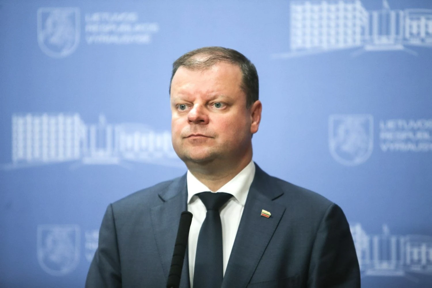 Premjeras Saulius Skvernelis. Vladimiro Ivanovo (VŽ) nuotr.