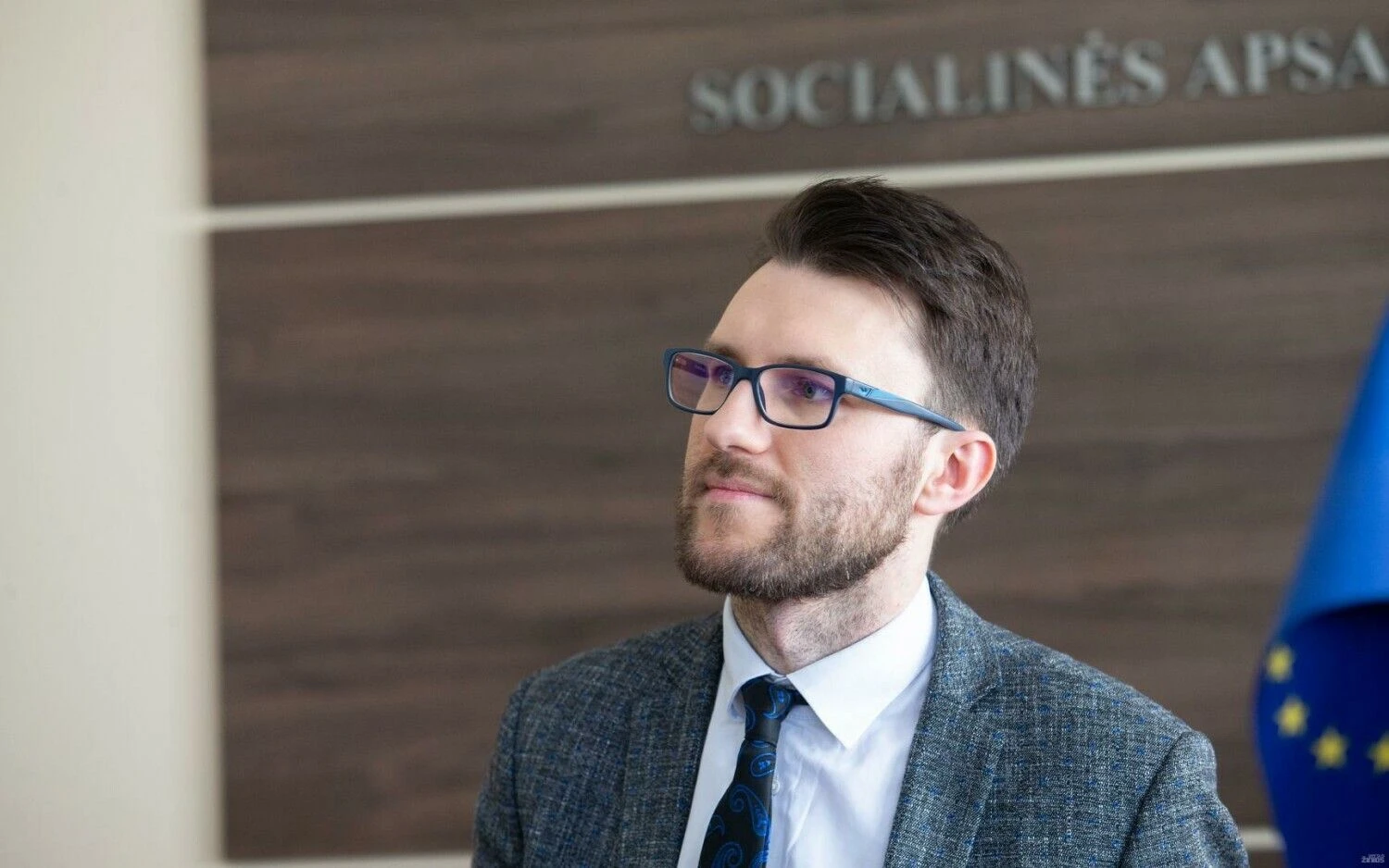 Vytautas Šilinskas, Socialinės apsaugos ir darbo ministras. Juditos Grigelytės (VŽ) nuotr.