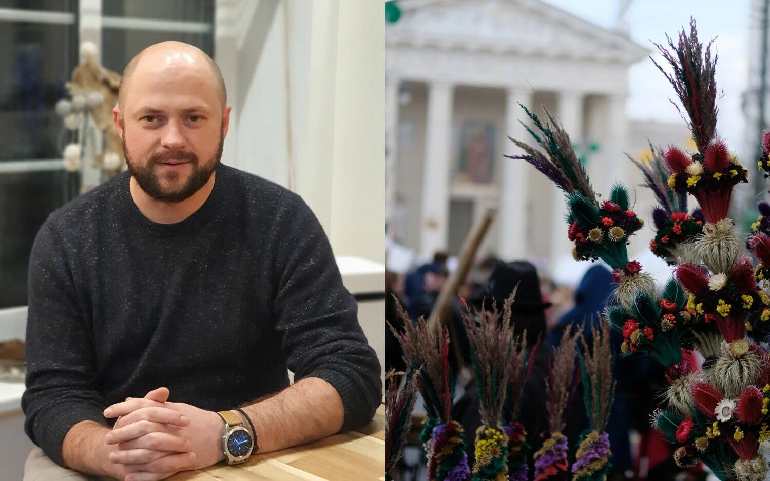 Renaldas Gražys, Kaziuko mugės organizatorių atstovas. VŽ koliažas