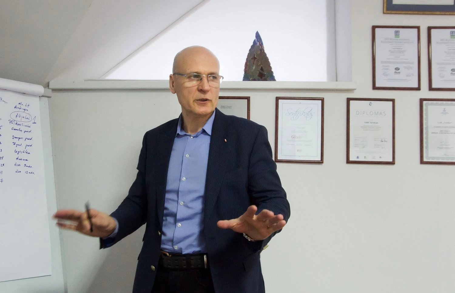 Juozas Maksvytis, UAB „Terekas“ generalinis direktorius.
Vladimiro Ivanovo (VŽ) nuotr.