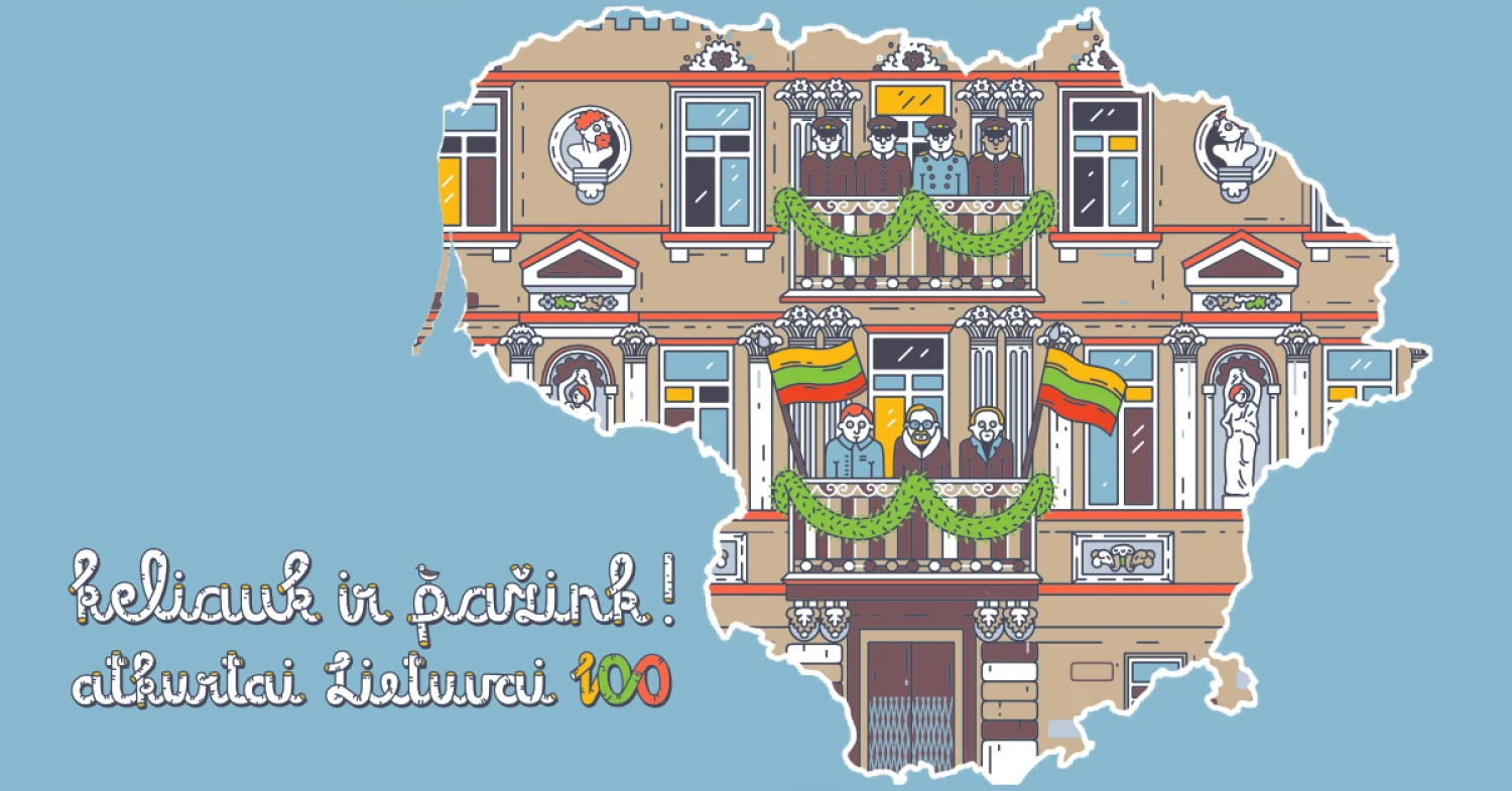 Programėlė „LT100“. Turizmo departamento nuotr.