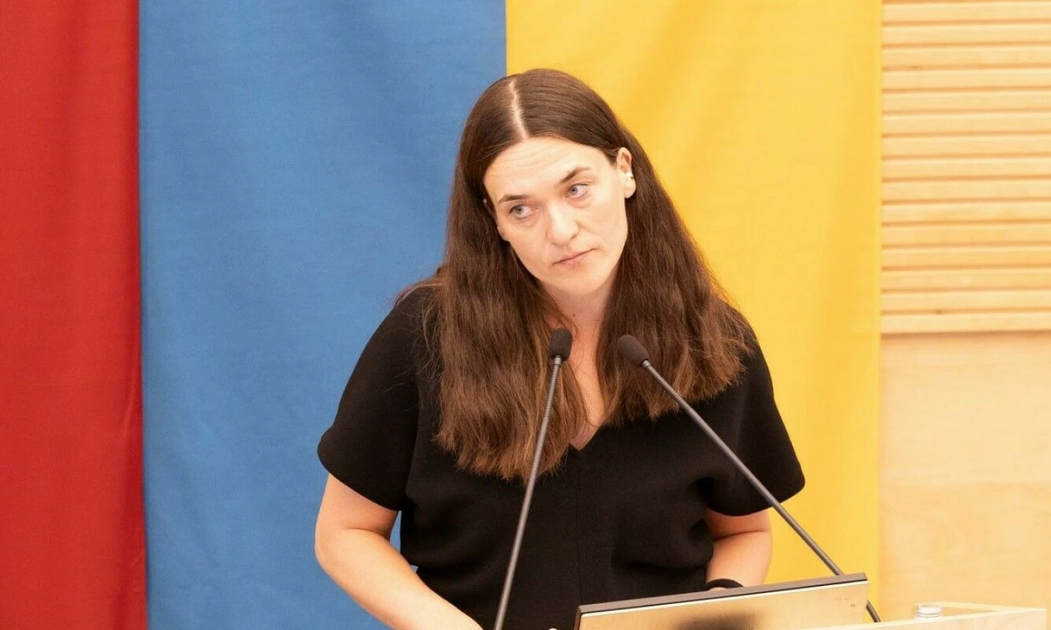 Radvilė Morkūnaitė-Mikulėnienė, švietimo, mokslo ir sporto ministrė. Juditos Grigelytės (VŽ) nuotr.