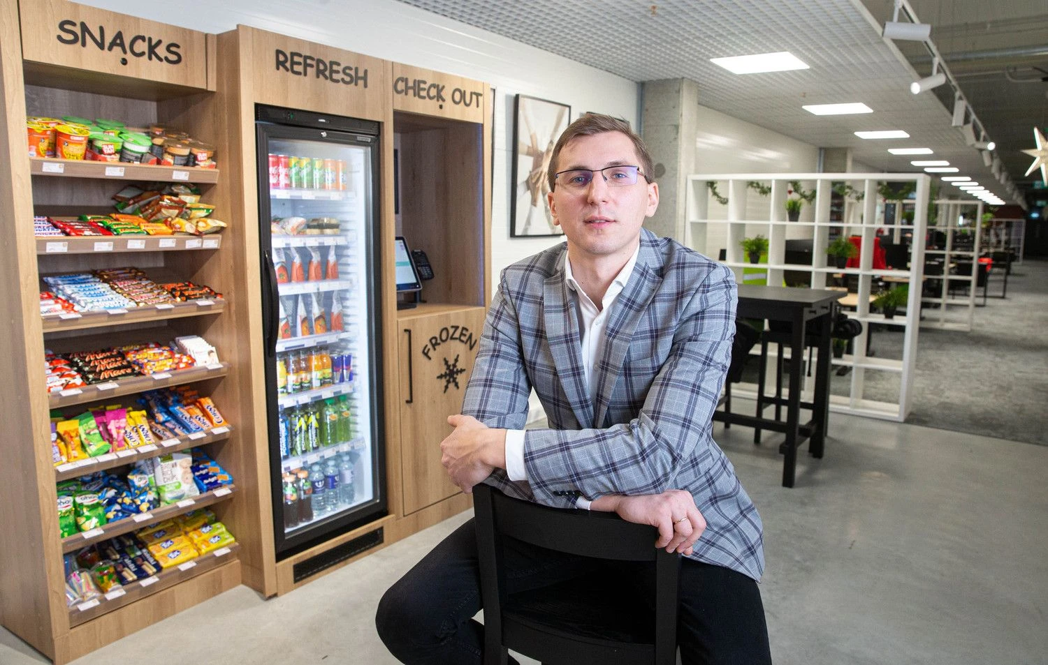 Vytautas Kapleris, MB „iSnacks“ vadovas. Juditos Grigelytės (VŽ) nuotr.