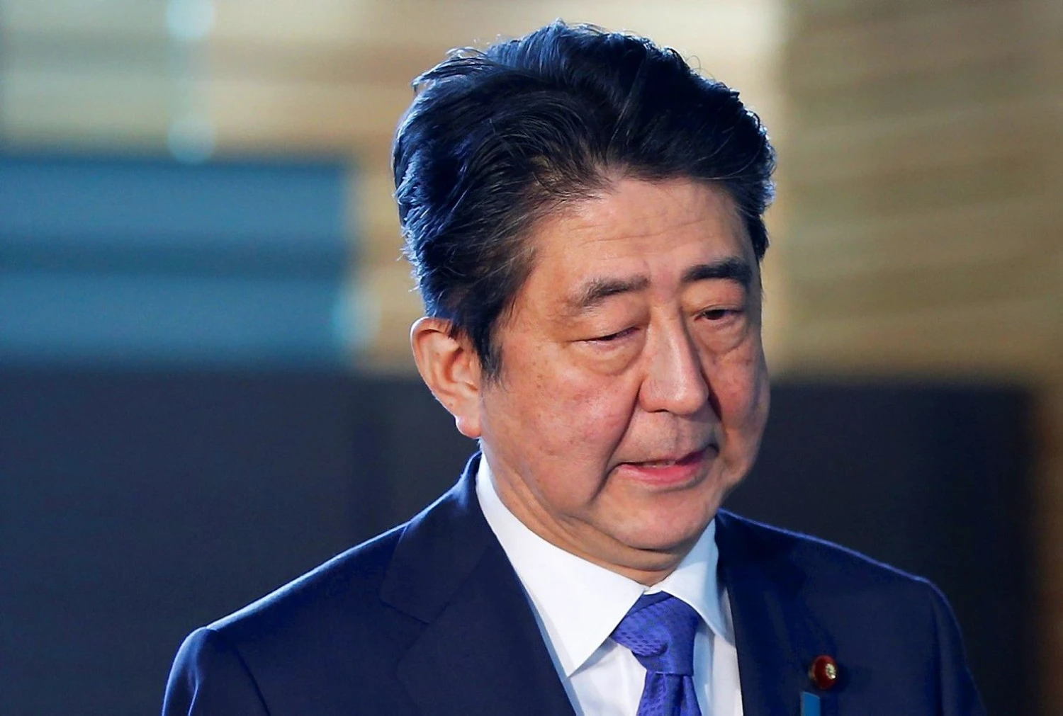 Shinzo Abe, Japonijos ministras pirmininkas. Toru Hanai (Reuters / Scanpix) nuotr.