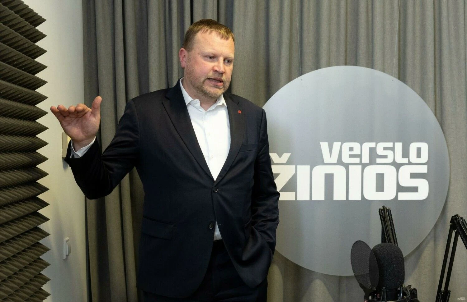 Gerimantas Bakanas, Vilniaus šilumos tinklų vadovas. Juditos Grigelytės (VŽ) nuotr.
