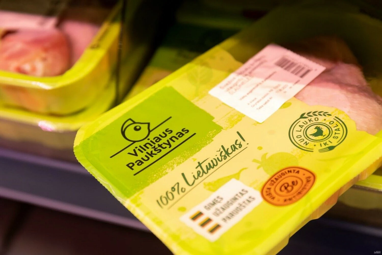 Produktų lentynos ir prekės ženklai „Maximoje“. Juditos Grigelytės (VŽ) nuotr.
