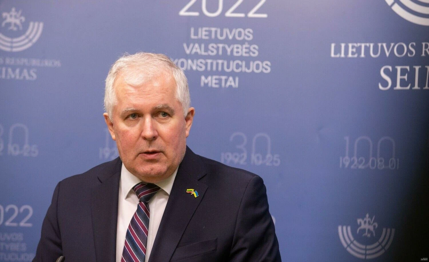 Arvydas Anušauskas, krašto apsaugos ministras. Juditos Grigelytės (VŽ) nuotr.