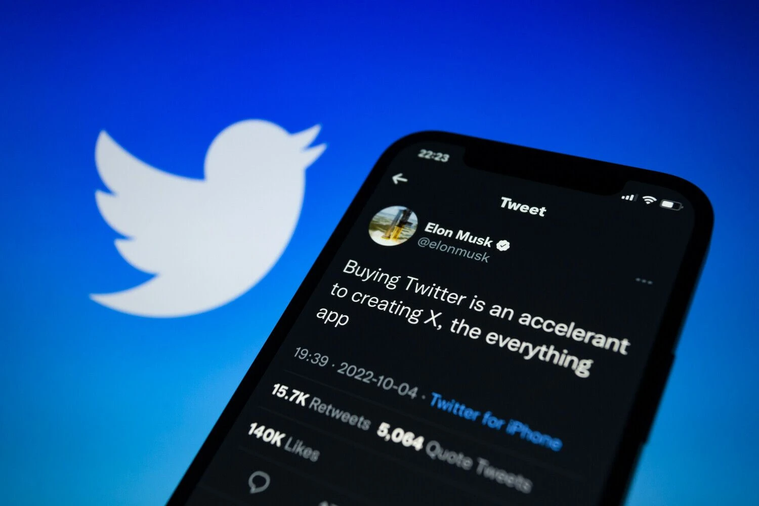 E. Muskas ir „Twitter“. Andre M. Chango („Zumapress“ / „Scanpix“) nuotr.