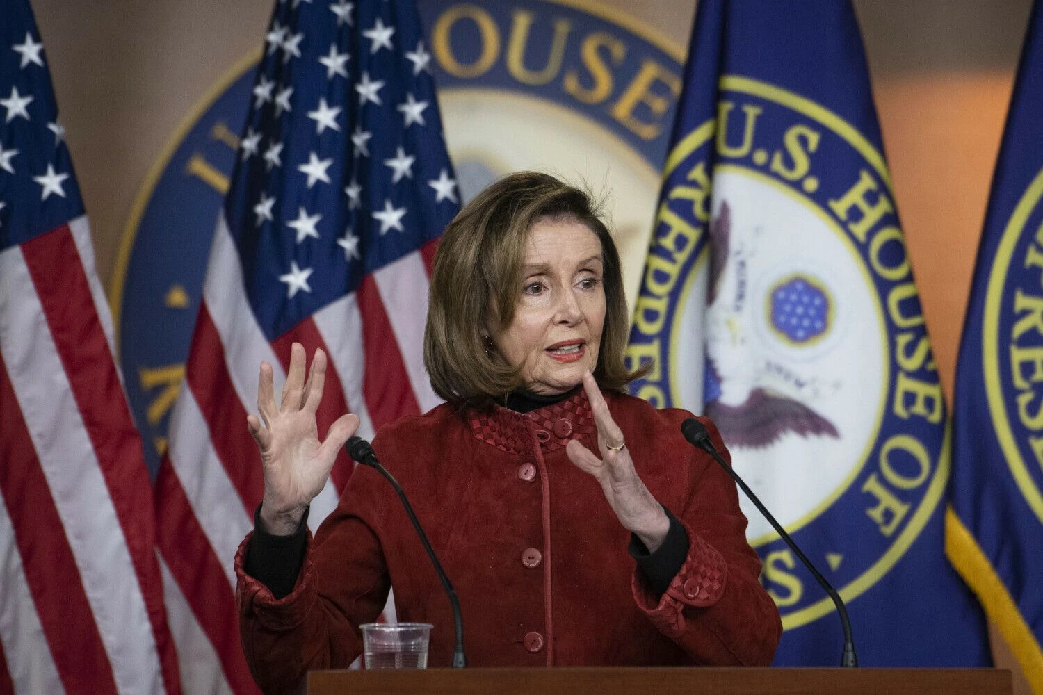 JAV Atstovų Rūmų pirmininkė Nancy Pelosi. RS / MPI / „Capital Pictures“ / „Scanpix“ nuotr.
