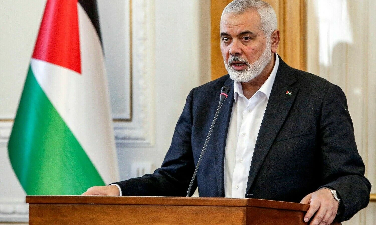 Yahya Sinwaras, „Hamas“ lyderis. AFP / „Scanpix“ nuotr.