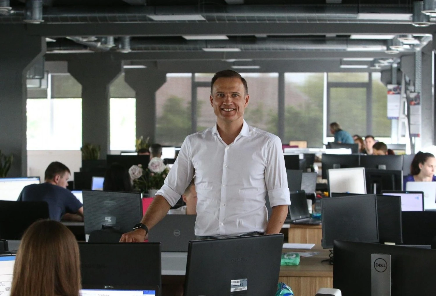 Mindaugas Veselis, UAB „Baltic transline“, generalinis direktorius.
