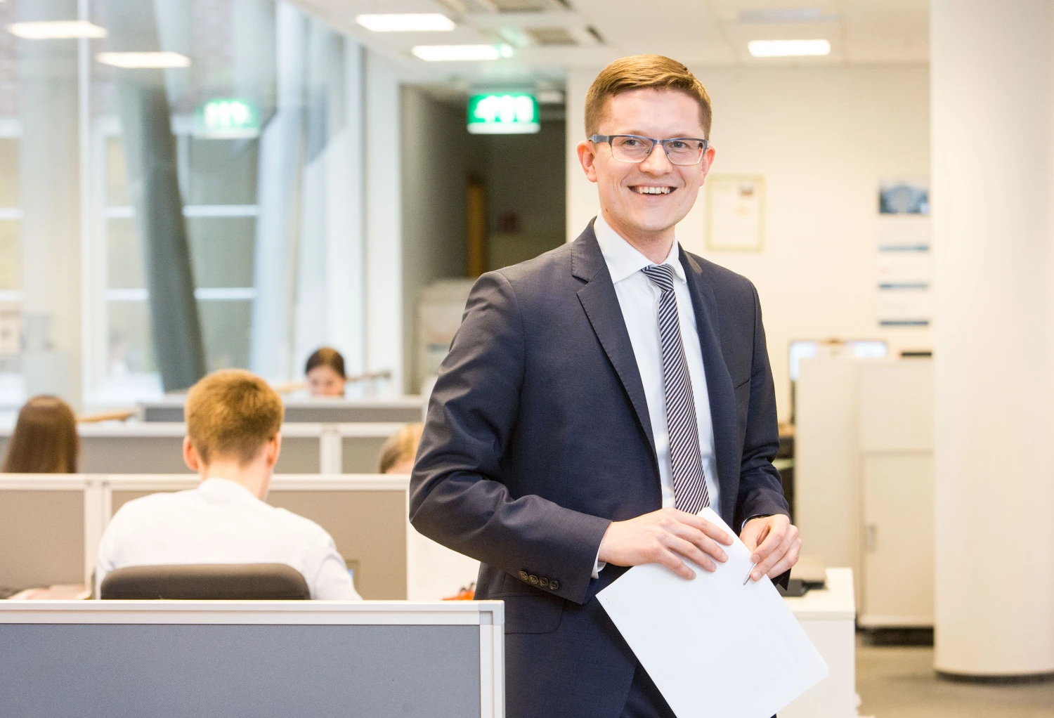 Karolis Mačerauskas, UAB „Deloitte Lietuva“ Mokesčių ir teisės departamento projektų vadovas: „Jei gaunamos pajamos per metus viršija nurodytas ribas, sumokėtas perviršis būtų grąžinamas iki kitų metų gegužės 31 d. – kitaip tariant, pradžioje įmokas reikėtų sumokėti, o pinigai grįžtų tik vėliau.“ Juditos Grigelytės (VŽ) nuotr.
