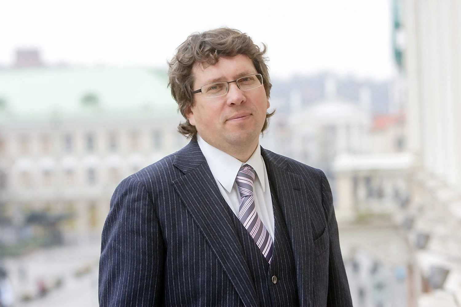 Mindaugas Kulbokas, nekilnojamojo turto paslaugų bendrovės „Newsec Baltics“ (Newsec/Re&Solution) tyrimų ir analizės paslaugų grupės vadovas Baltijos regionui. Vladimiro Ivanovo nuotr.