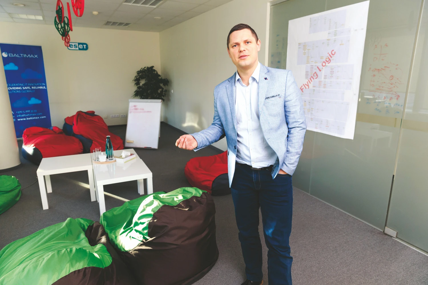 Andrius Mickevičius, UAB „Baltimax“ vadovas. Vladimiro Ivanovo (VŽ) nuotr.