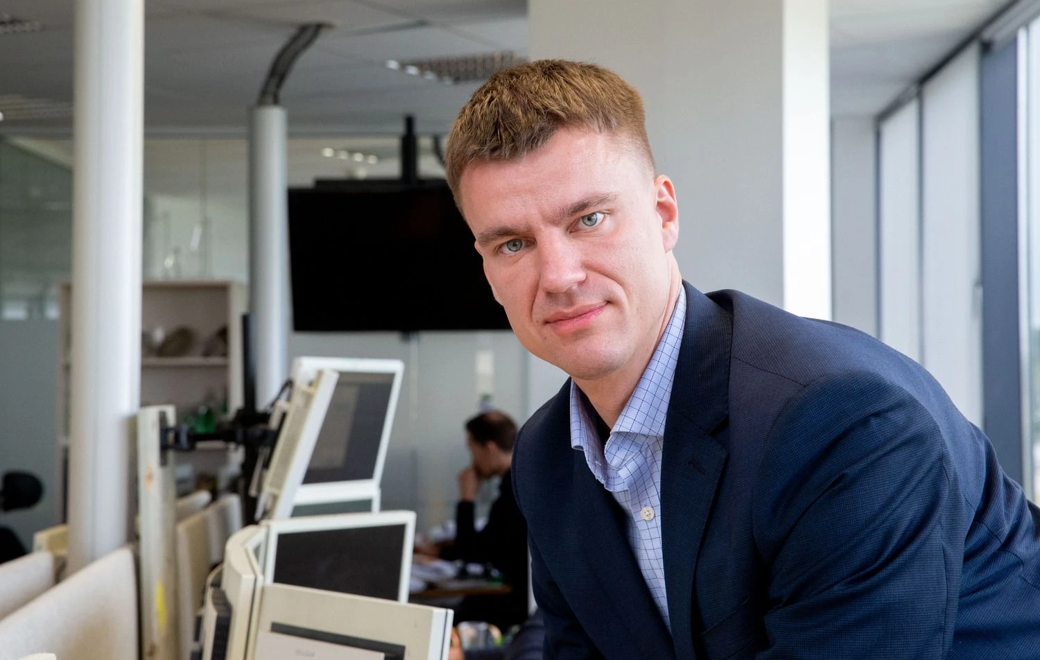 Saulius Nakutis, SEB banko Kapitalo rinkos skyriaus vadovas. Juditos Grigelytės (VŽ) nuotr.