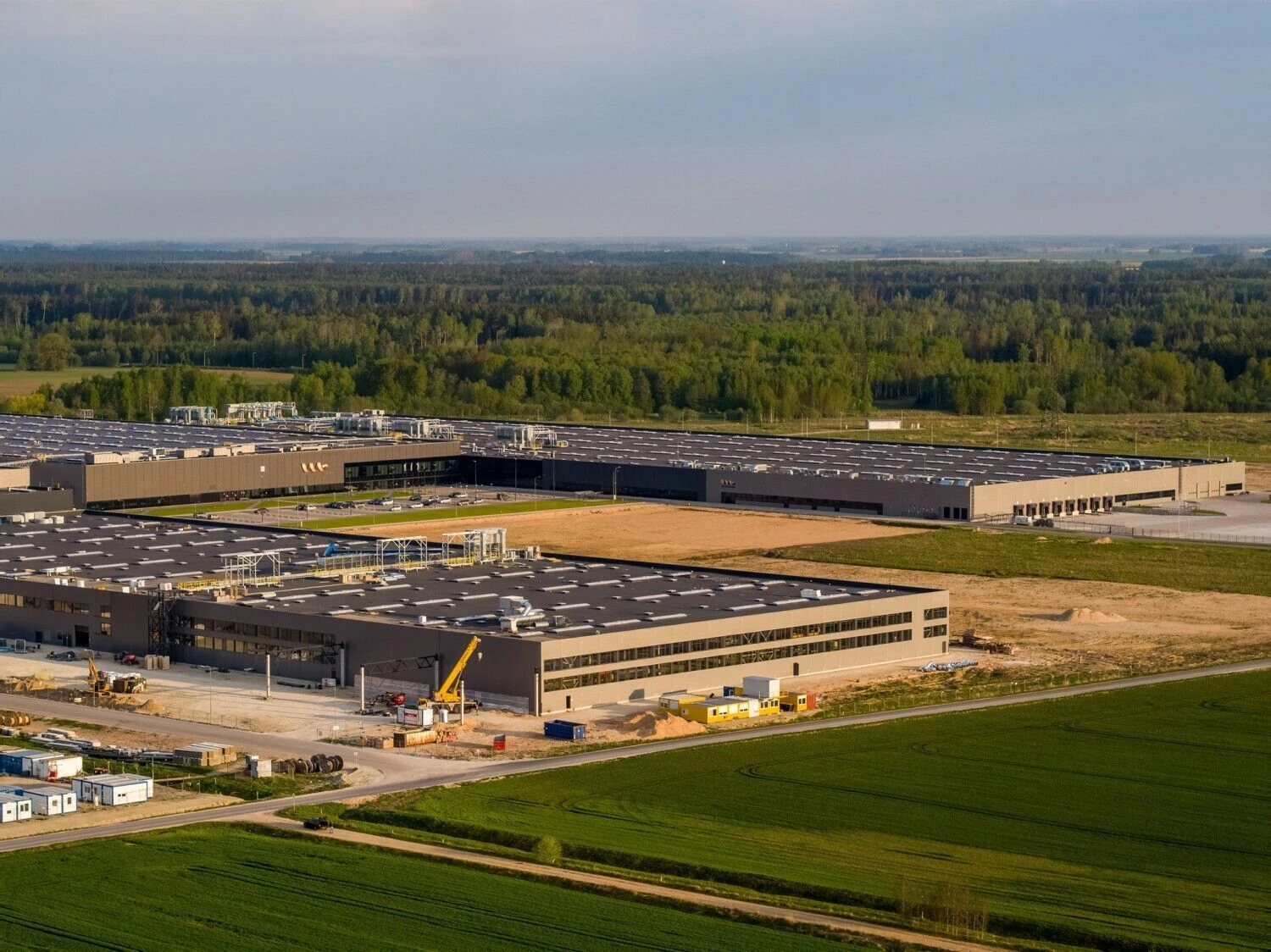 VMG grupės gamyklos Akmenės LEZ. Įmonės nuotr.